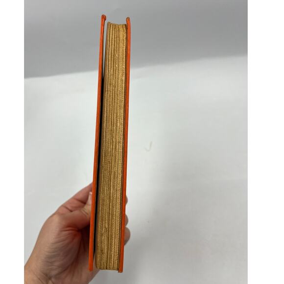 Antique The Hour Of Truth by David Davidson Hardcover Book Orange 1949 - Picture 12 of 13